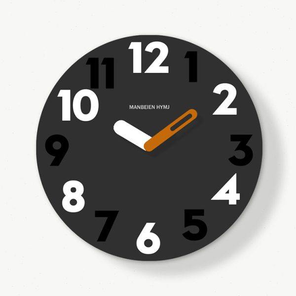 客厅挂钟2024新款简约现代个性创意大气挂墙免打孔钟表时钟北欧风,家居饰品,挂钟,淘宝优惠券,粉丝福利购,淘宝优惠卷
