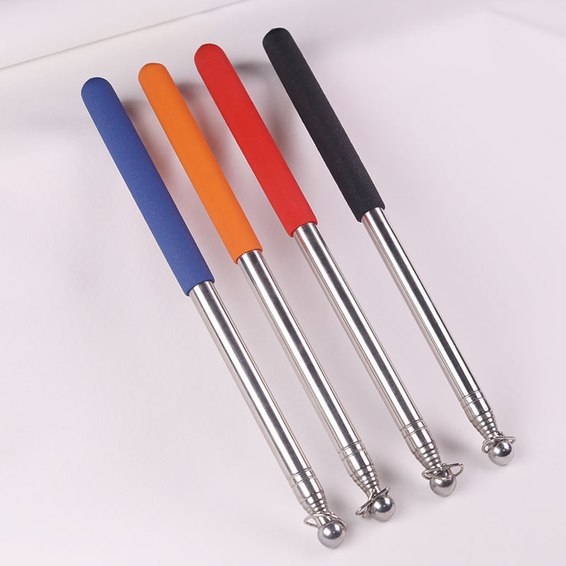 多规格教学可伸缩不锈钢教鞭教师专用白板黑板专用教棒教杆教棍上