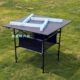 户外折叠桌子轻便铝合金摆摊便携式 摆摊蛋卷桌野餐烧烤自驾游露营