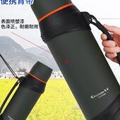 304不锈钢便携保温壶男户外旅游车载保温杯过滤网泡茶瓶2000毫升