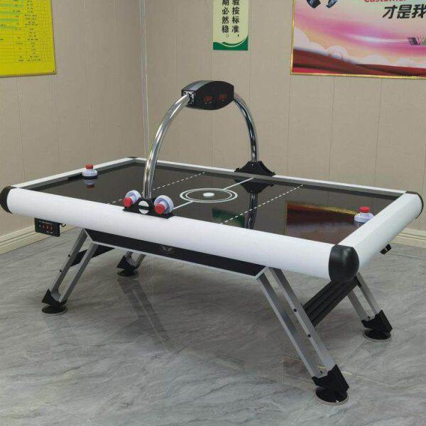 桌上冰球桌冰球机空气曲棍球气悬曲棍球桌游电计加强铝面轰趴桌游