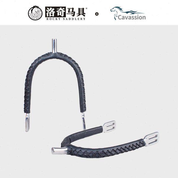 威尔士马刺（皮） 马刺 送马刺带 英式马刺 洛奇马具8110065