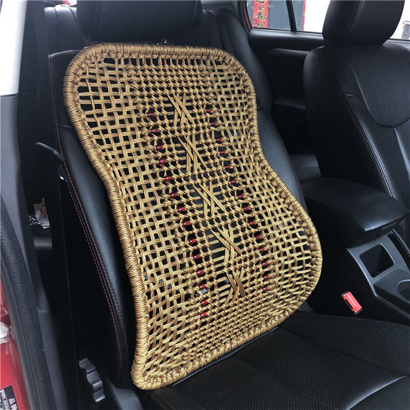 汽车用品夏季车用腰靠办公家用座椅靠背腰枕靠垫透气按摩大腰靠背