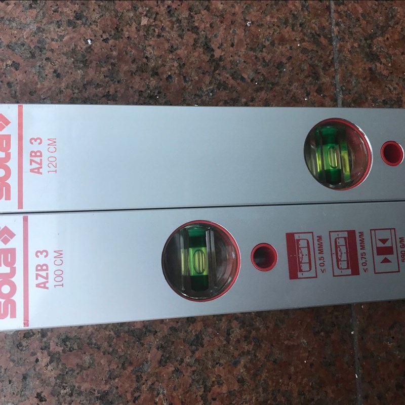 直供SOLA水平尺AZB 3型索拉加厚进口水平尺高精度水平尺