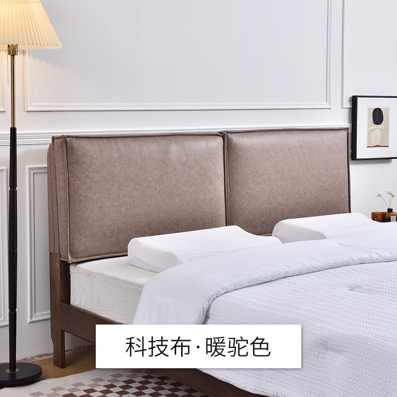 亘卓床头靠垫科技布灯芯绒大靠背双人榻榻米无床头软包卧室靠枕套