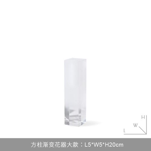 软装饰品极简风创意气泡亚克力花器摆件样板房间售楼处玄关柜花瓶