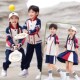 幼儿园园服春秋夏装 小学生班服三件套运动英伦棒球服 儿童校服套装