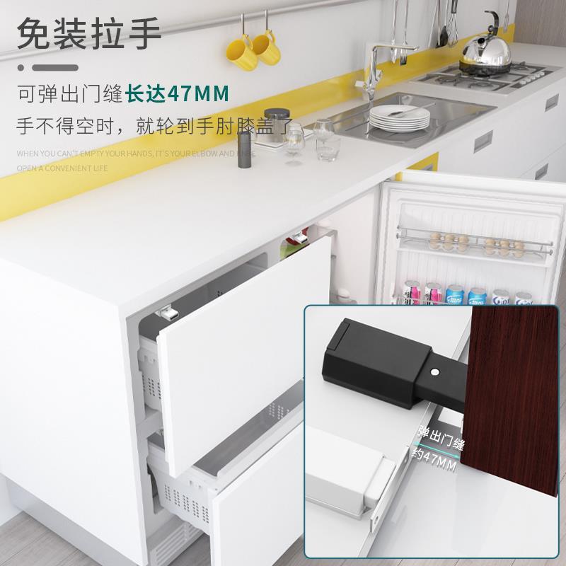 重型高门反弹器按压式柜门衣柜隐形门暗门柜子免拉手门自弹器弹开