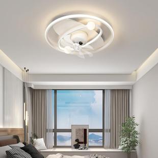 现代简约客厅扇灯主房间灯具2卧025年新款室吸顶一风体SF124-1电