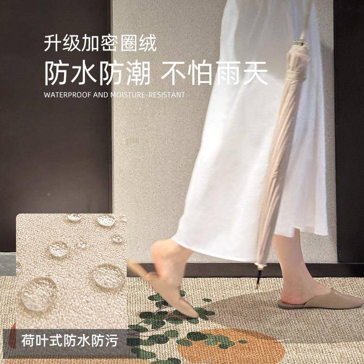 可门家玄用门口F98H89TH耐脏脚踏垫垫门外脚踏垫入户门地垫关垫子