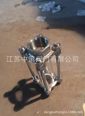 30431不锈钢内螺6纹视盅不锈钢内扣璃管道玻丝视镜法兰水流指示器