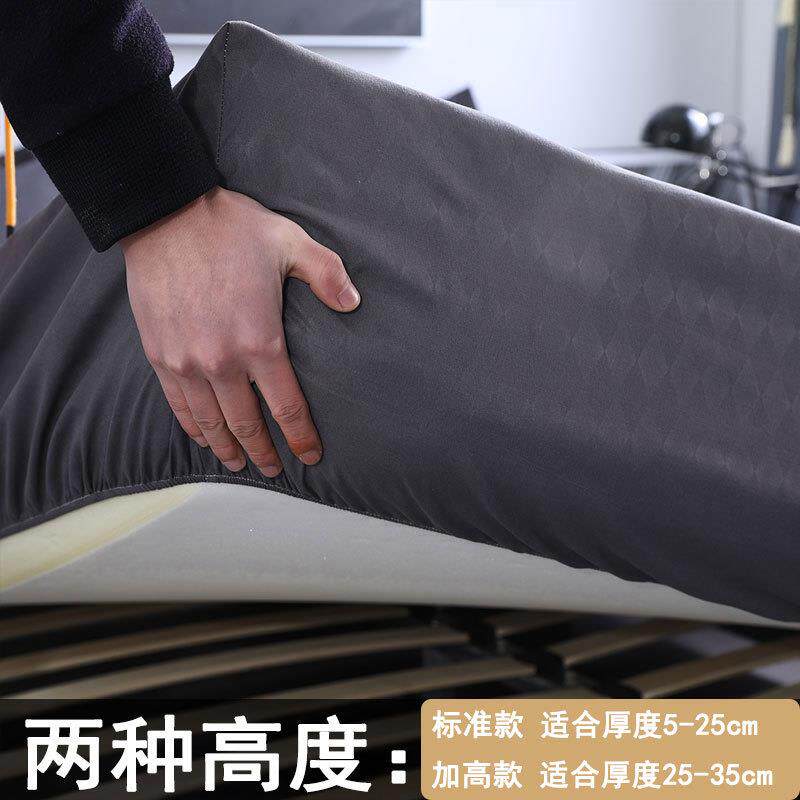 单件床笠罩防水尿防猫尿床防螨灰加高床水垫套洗透隔气1F9589S57.