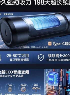 车载吸尘器车用无吸线电汽充车家用大力功HSE率超型强小手持迷你