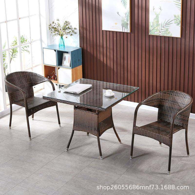 户外庭院单休闲台小桌椅套件天茶3几露小藤椅阳子组合藤椅三件人,商业/办公家具,商用藤编家具,淘宝优惠券,粉丝福利购,淘宝优惠卷