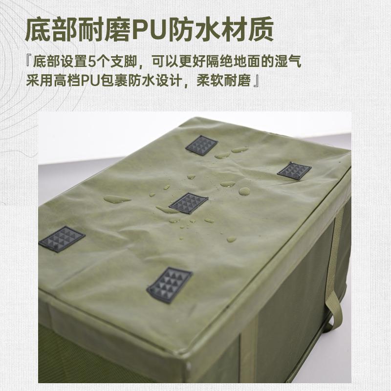 WALHKIKE户外露营装备具收纳包大折容量加高餐炉985具整理箱叠杂