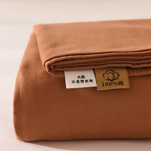 a类纯棉单单件母宿婴级纯毛色磨全棉加厚款单床床单床全棉单床笠