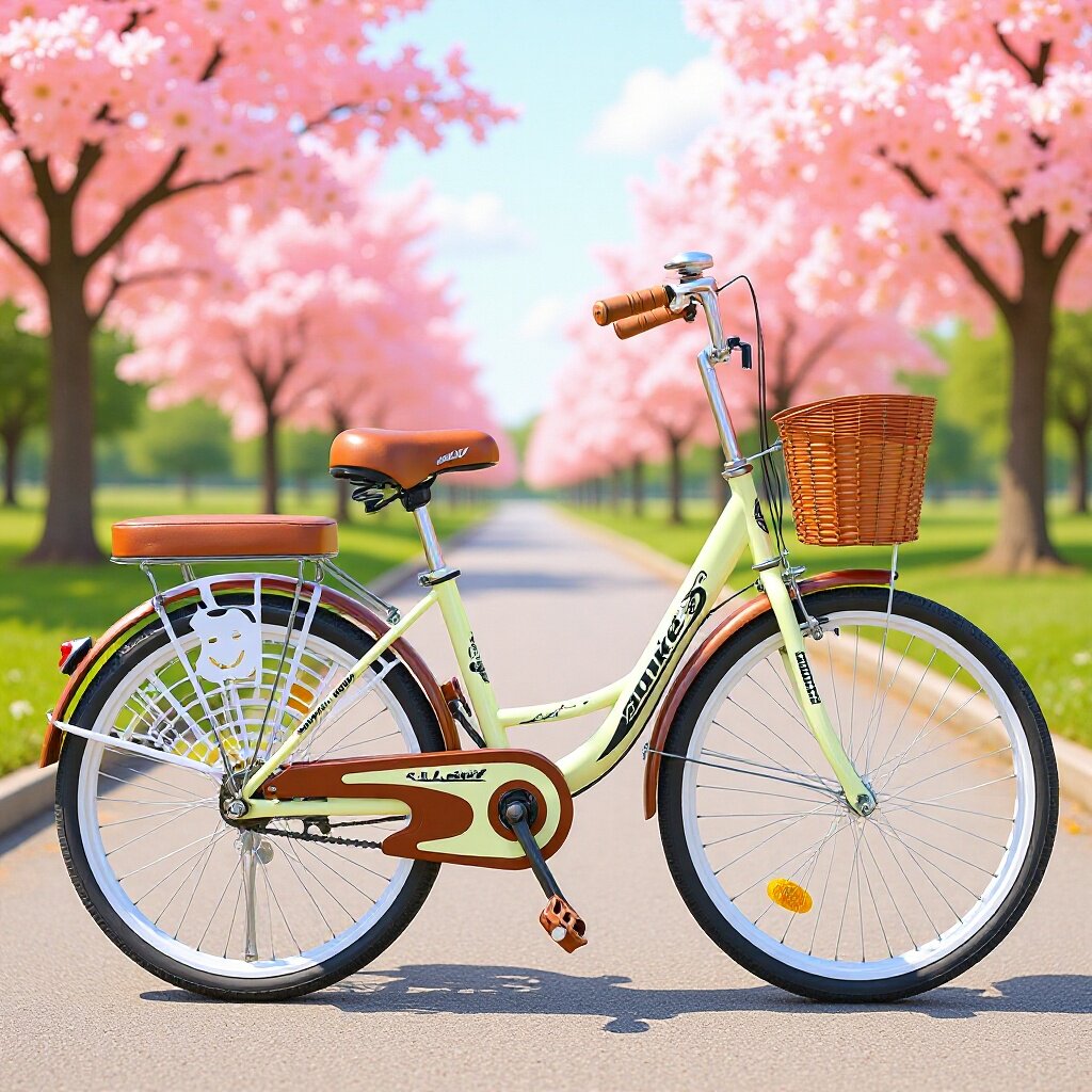 通勤自行车女款老式城市轻便复古上班代步单车20/24/26成人自行车