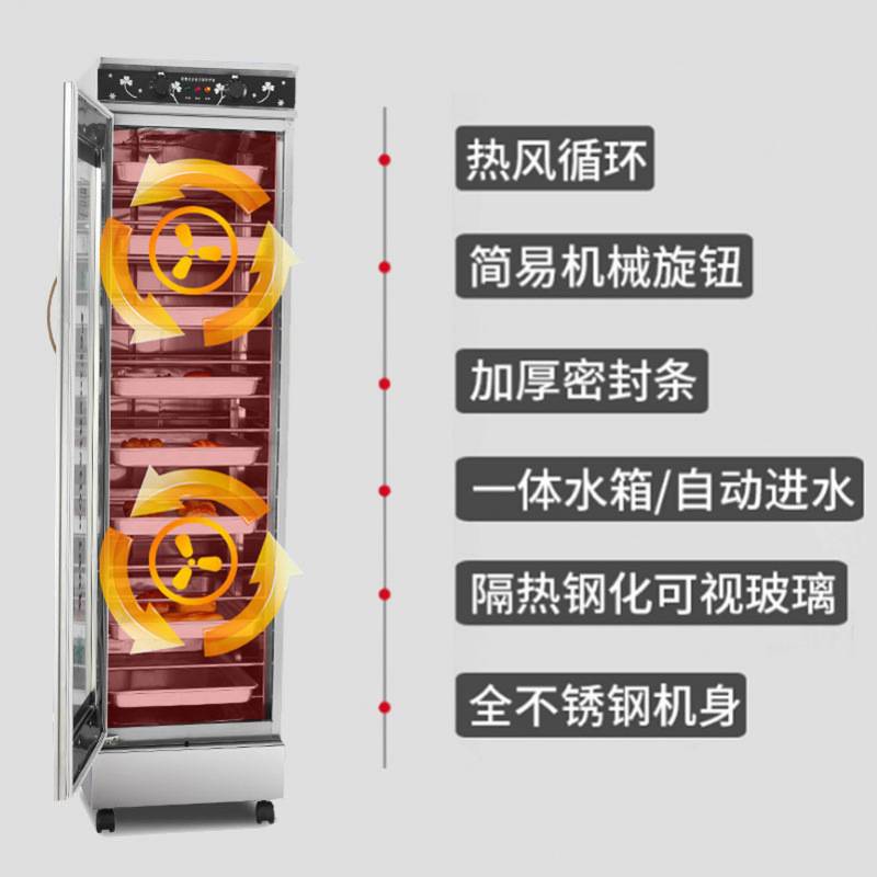 商用发酵箱烘焙卡通包子馒头面食面包披萨发酵机不锈钢蒸笼醒发箱