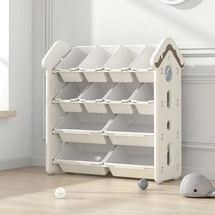 玩AL101883具收纳筐儿童玩宝纳架置物架简易大容收量具落地宝储物