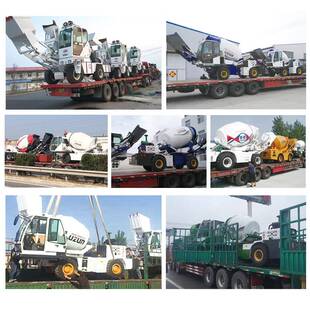 山东聚安机械鲁樽水泥搅拌泵车搅拌设备自上料混凝土搅拌车