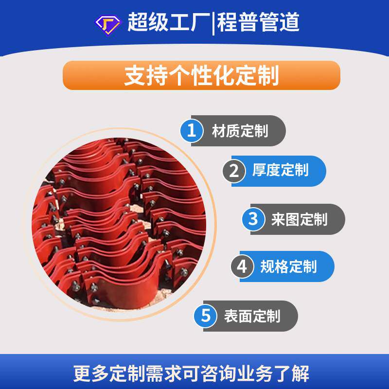 蒸汽管道弹簧支吊架恒定双板立式vs可变t2t4管托支架整定弹簧组件