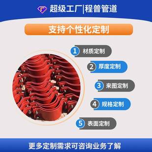 蒸汽管道弹簧支吊架恒定双板立式vs可变t2t4管托支架整定弹簧组件