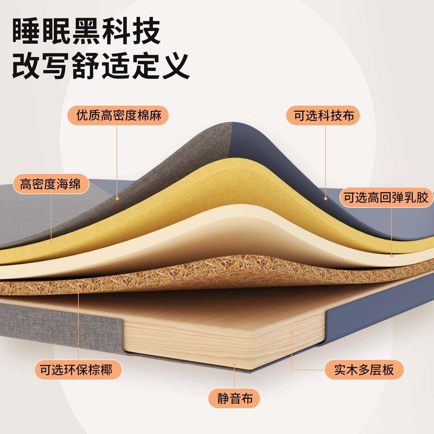 折床叠午休用单人床躺KVQ椅小巧便携式办公室午休息午睡床结耐实