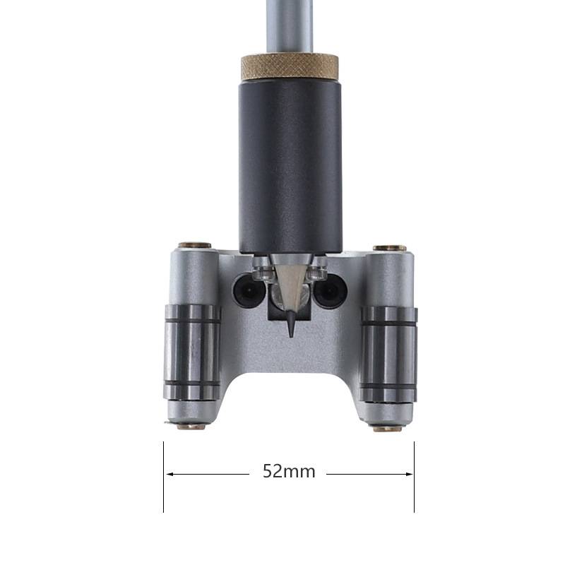 二合一划线器 圆弧形平行直线可调节多功能画线器轮廓规 木工工具