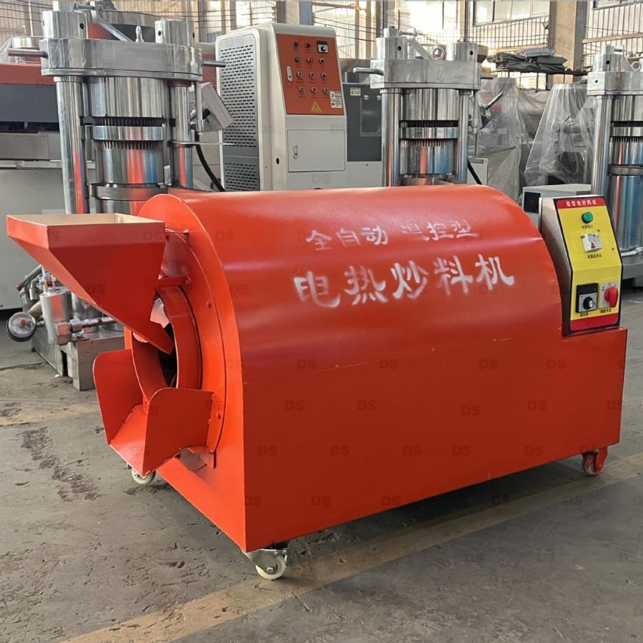 全自动商用电热炒料机50型炒货机花生菜籽炒货机瓜子板栗炒货机