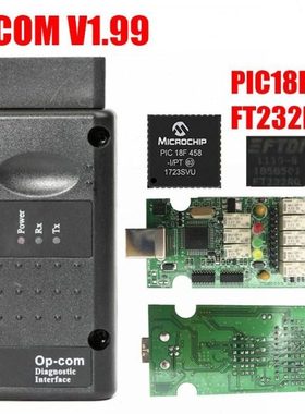 Opcom V1.99 FTDI PIC18F458 2014V OBD2汽车诊断仪