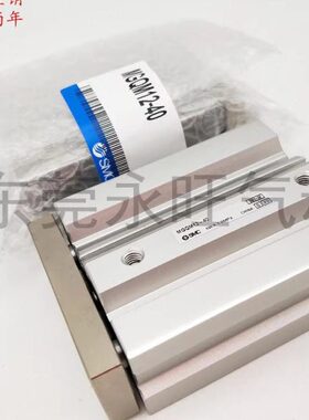 三杆气缸MGQM12-150/MGQM12-175/200/250/300薄型带导杆滑动轴承