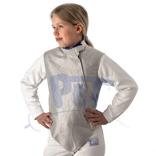 进口PBT击剑花剑金属衣银色电衣马甲匈牙利击剑器材支持水洗