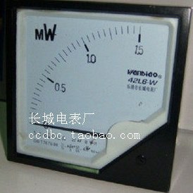长城电表厂   42L6-KW 1.5MW 2500/5 380V 有功功率表