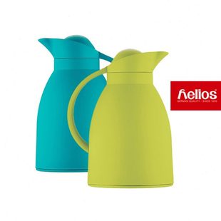 德国进口helios保温壶母婴镀银玻璃内胆家用大容量热水壶1L