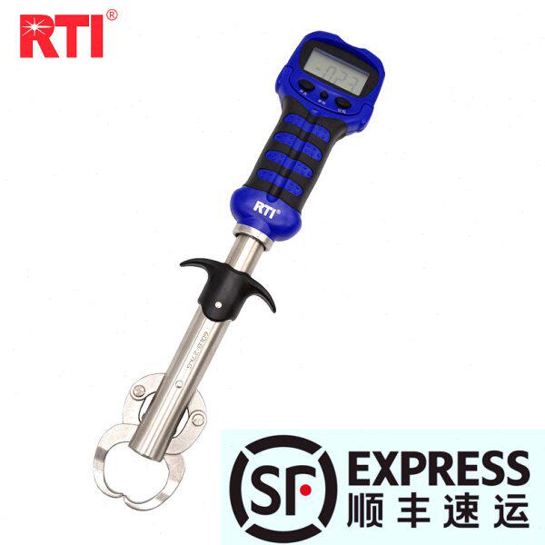 RTI控鱼器带电子秤数显旋转控大物多功能称重不锈钢合金夹鱼钳子