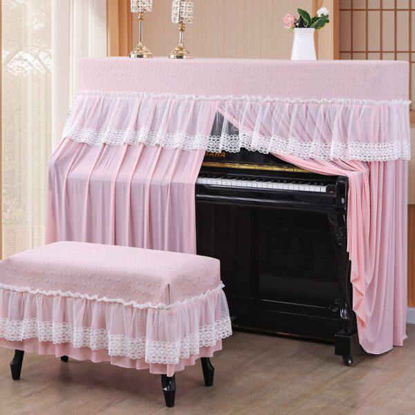 轻奢高档大气加厚钢琴罩2025新款凉感钢琴全罩简约钢琴防尘罩凳罩