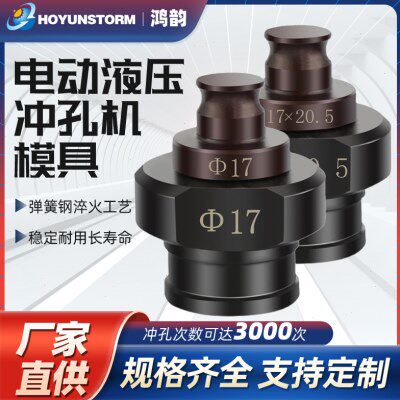 电动冲孔机模具MHP-20手提式JP-20冲头角钢角铁开孔 打孔机模子