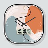 钟表挂钟客厅家用时尚 时钟网红餐厅现代简约静音石英钟表 2024新款