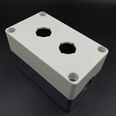 加高按钮盒 防水按钮开关控制盒 2孔按钮盒 开关盒