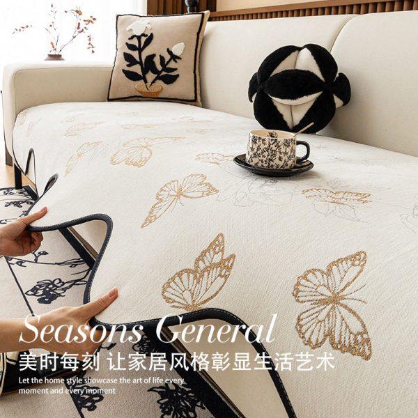 新款异形沙发垫四季通用防滑沙发坐垫子轻奢级感沙发盖布巾,居家布艺,沙发垫,淘宝优惠券,粉丝福利购,淘宝优惠卷