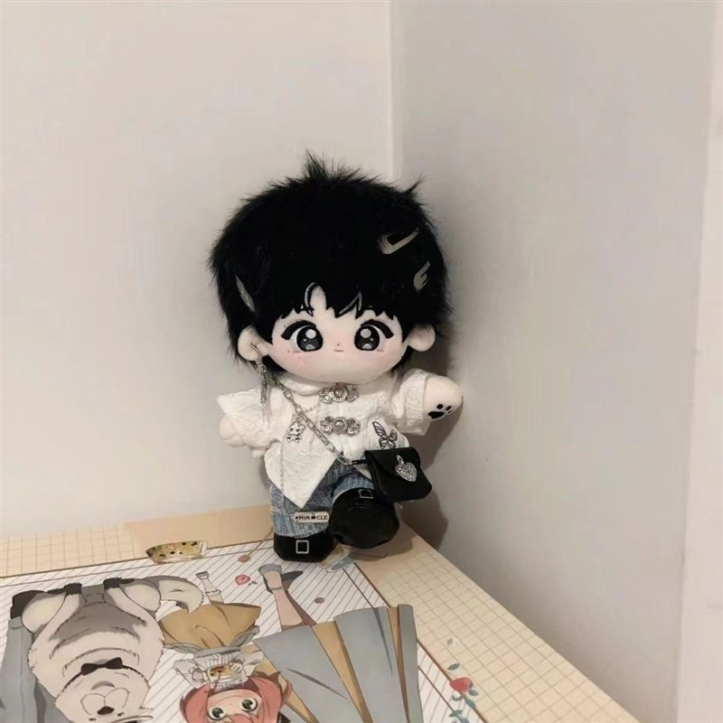 周深棉花娃娃9.29Hz巡回演唱周深20cm棉花娃娃嗨星玩偶.公仔爆款