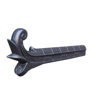 【祥云翘角】仿古瓦配件PCV树脂瓦飞檐大翘角中式屋脊门头一体瓦