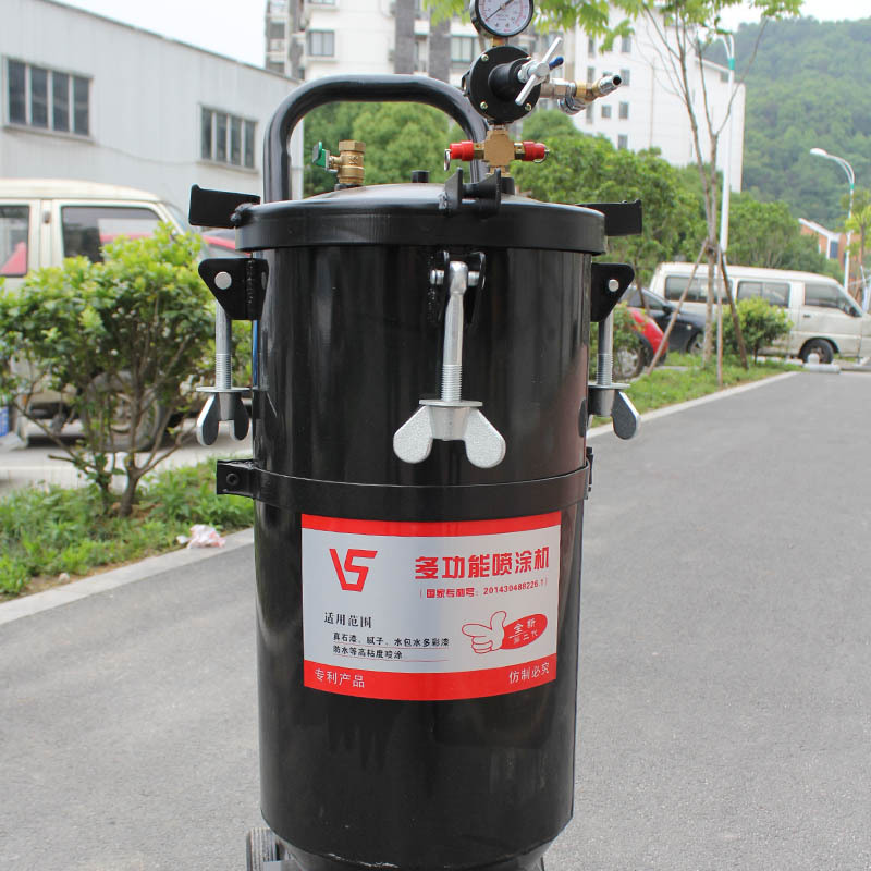 多功能真石漆喷涂机乳胶多彩漆水包水腻子喷涂机双枪喷枪