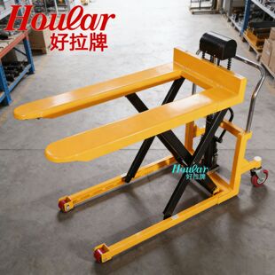 GSD1000手动剪式高行程搬运车EGSD电动液压升高叉车脚踏式升降车