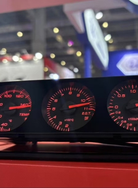 Defi DIN Gauge汽车改装仪表水温机油温度机油压力涡轮压力排温表