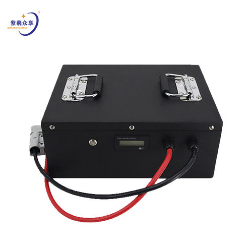 紫羲12V磷酸铁锂锂电池带485CAN通讯协议适用于AGV小车机器人电池