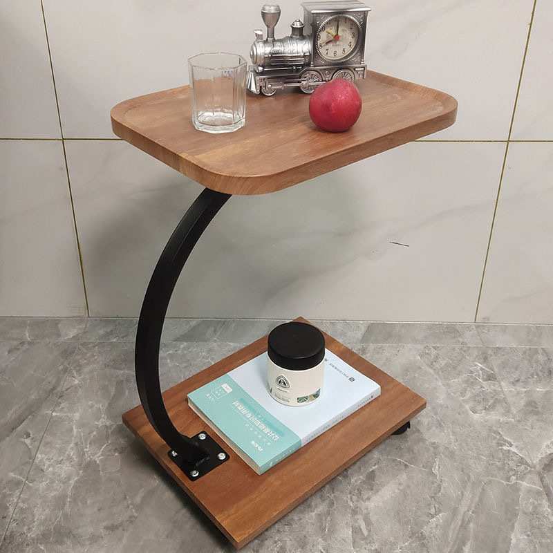 沙发边几可移动阳台茶几沙发边桌意式边柜角几简约客厅桌四方茶几