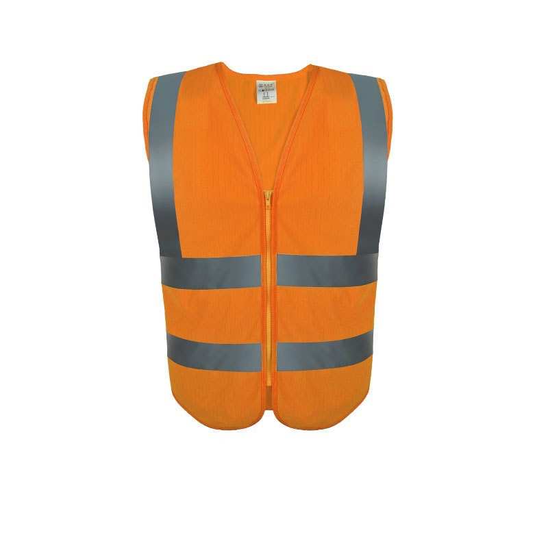 添盾 TD-BP6312E 阻燃防静电反光背心 （口袋款）荧光橙色