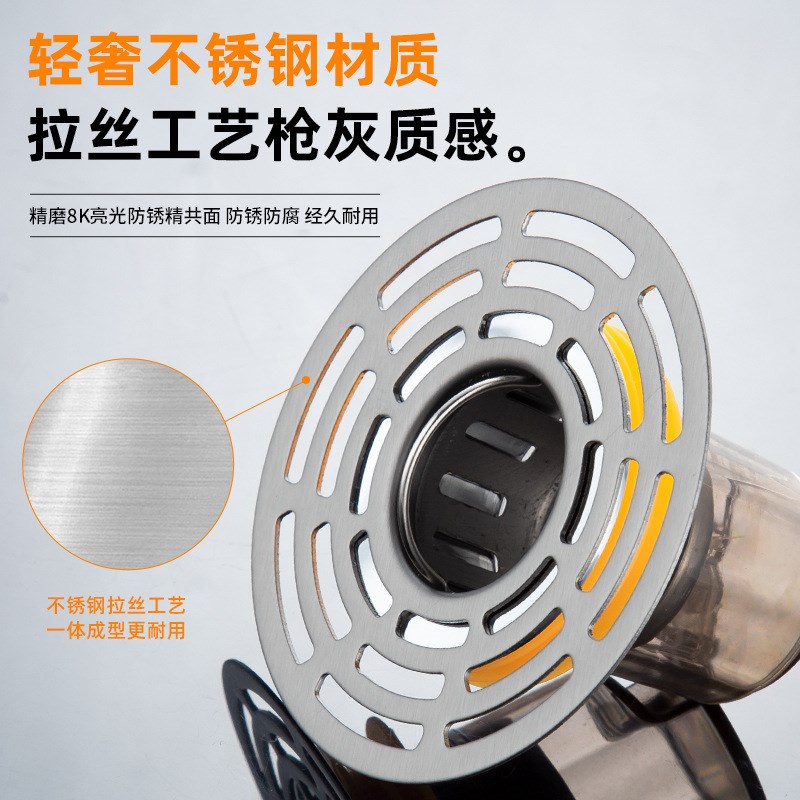 地漏防臭内芯卫生间下水管道防返神器不锈钢封闭口盖W排水防虫溢