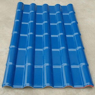 ASA合成树脂瓦一体瓦别墅屋面隔热防腐灰色仿古PVC塑料树脂瓦